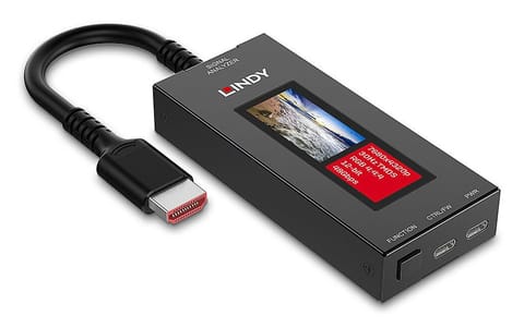 ⁨Lindy HDMI 8K60 Signal Analyzer⁩ w sklepie Wasserman.eu