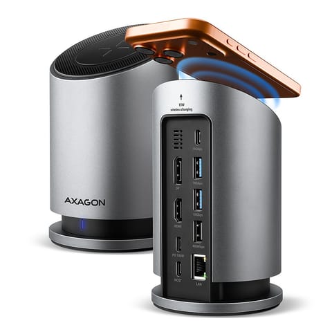 ⁨HMC-WL9 USB hub 9in1 HDMI DP GLAN PD wir cha⁩ at Wasserman.eu