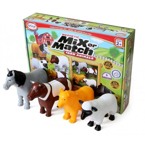 ⁨Malblo Magnetic Farm Animals Set⁩ at Wasserman.eu