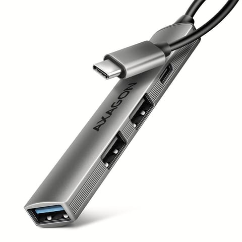 ⁨HUE-STC HUB 4-port 1x USB 5Gbps, 2xUSB2.0 + C⁩ at Wasserman.eu