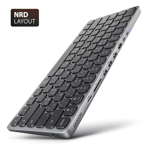 ⁨HMC-KB-NRD hub + keyboa rd 5Gbps HDMI PD Nordic⁩ at Wasserman.eu