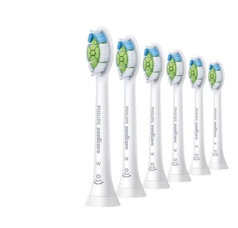 ⁨Set of 6 Optimal White HX6066/87 tips⁩ at Wasserman.eu