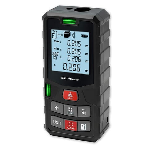⁨Laser distance meter with bubble level 120m⁩ at Wasserman.eu