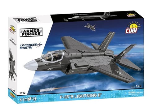 ⁨Klocki F-35B Lightning II 614 elementów⁩ w sklepie Wasserman.eu