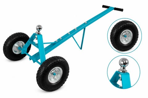 ⁨Wózek Transportowy manewrowy BITUXX udźwig do 270kg z zaczepem kulowym⁩ w sklepie Wasserman.eu