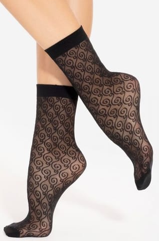 ⁨Skarpety TRENDY LINE 30 Nero (Rozmiar Uni)⁩ w sklepie Wasserman.eu