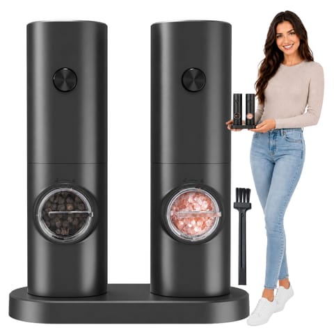⁨Młynek do przypraw HERBAL elektryczny 2 szt⁩ w sklepie Wasserman.eu