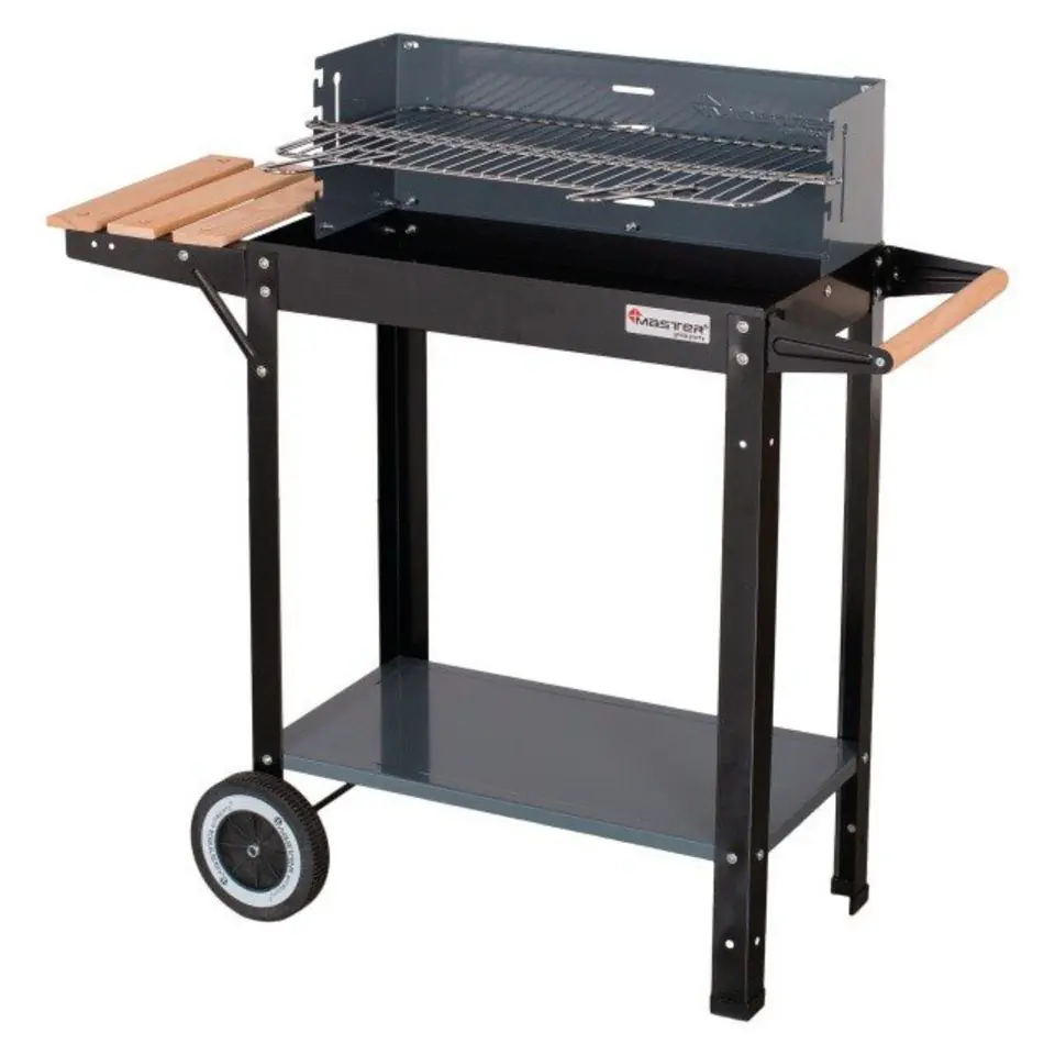 Grill prostokątny 53x27cm z półką Master Grill MG909 w sklepie Wasserman.eu