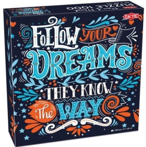 ⁨Puzzle 1000 "Piece of Mind" Follow Your Dreams⁩ w sklepie Wasserman.eu