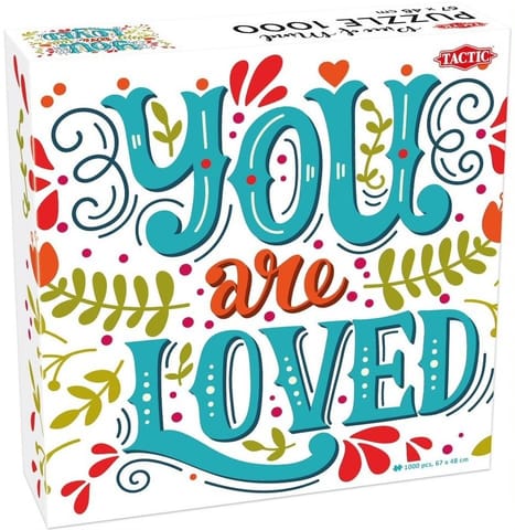 ⁨Puzzle 1000 "Piece of Mind" You are Loved⁩ w sklepie Wasserman.eu