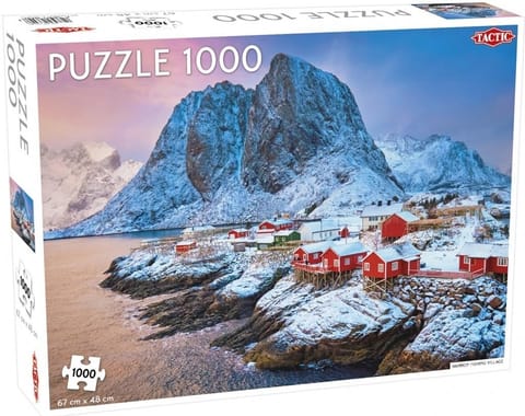 ⁨Puzzle 1000 Around the World Hamnoy Fishing⁩ w sklepie Wasserman.eu