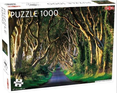 ⁨Puzzle 1000 Landscape: Hedges in Northern Ireland⁩ w sklepie Wasserman.eu