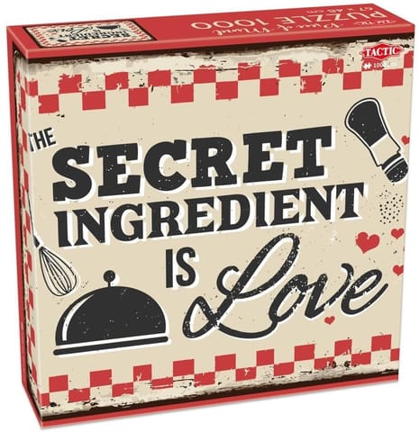 ⁨Puzzle 1000 Secret Ingredient is Love⁩ w sklepie Wasserman.eu