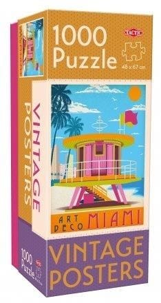 ⁨Puzzle 1000 Vintage Miami⁩ w sklepie Wasserman.eu