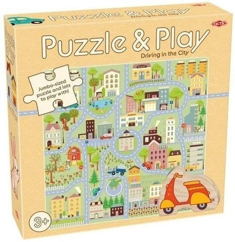 ⁨Puzzle z grą: Miejska przygoda⁩ w sklepie Wasserman.eu