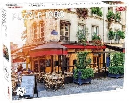 ⁨Puzzle 1000 Cafe in Paris⁩ w sklepie Wasserman.eu