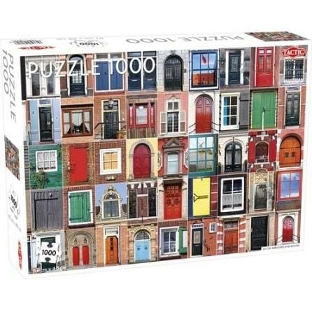 ⁨Puzzle 1000 Dutch Windows and Doors⁩ w sklepie Wasserman.eu