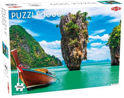 ⁨Puzzle 1000 Exotic Beach⁩ w sklepie Wasserman.eu