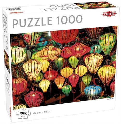⁨Puzzle 1000 Lanterns (square box)⁩ w sklepie Wasserman.eu