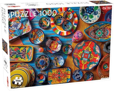 ⁨Puzzle 1000 Mexican Pottery⁩ w sklepie Wasserman.eu