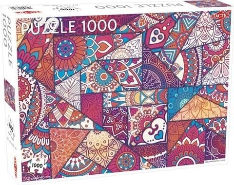 ⁨Puzzle 1000 Patchwork Patterns⁩ w sklepie Wasserman.eu