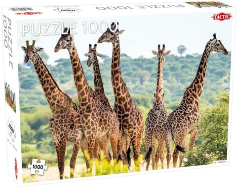 ⁨Puzzle 1000 Żyrafy⁩ w sklepie Wasserman.eu