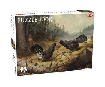 ⁨Puzzle 1000 Fighting Capercailles⁩ w sklepie Wasserman.eu