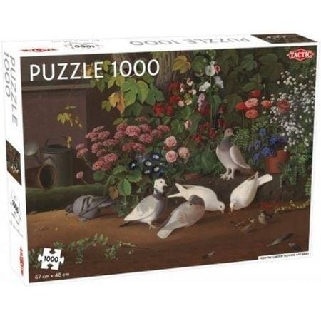⁨Puzzle 1000 Flowers and Birds⁩ w sklepie Wasserman.eu