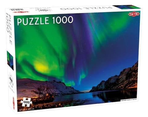 ⁨Puzzle 1000 Northern Lights in Tromso⁩ w sklepie Wasserman.eu