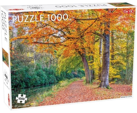 ⁨Puzzle 1000 Pathway by a canal⁩ w sklepie Wasserman.eu