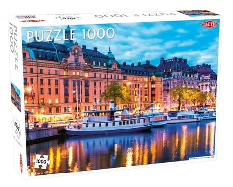 ⁨Puzzle 1000 Stockholm, Old Town⁩ w sklepie Wasserman.eu