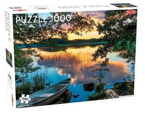 ⁨Puzzle 1000 Summer Night in Finland⁩ w sklepie Wasserman.eu