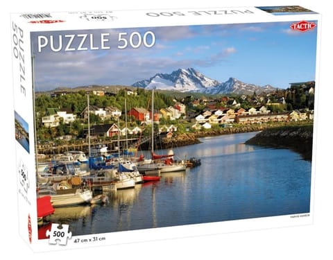 ⁨Puzzle 500 Narvik Harbor⁩ w sklepie Wasserman.eu