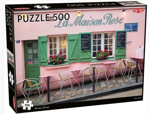 ⁨Puzzle 500 Parisian Cafe⁩ w sklepie Wasserman.eu