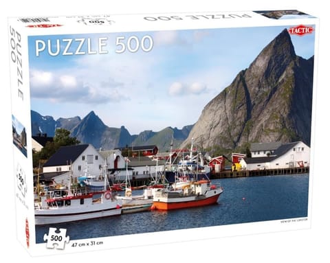 ⁨Puzzle 500 View of the Lofoten⁩ w sklepie Wasserman.eu