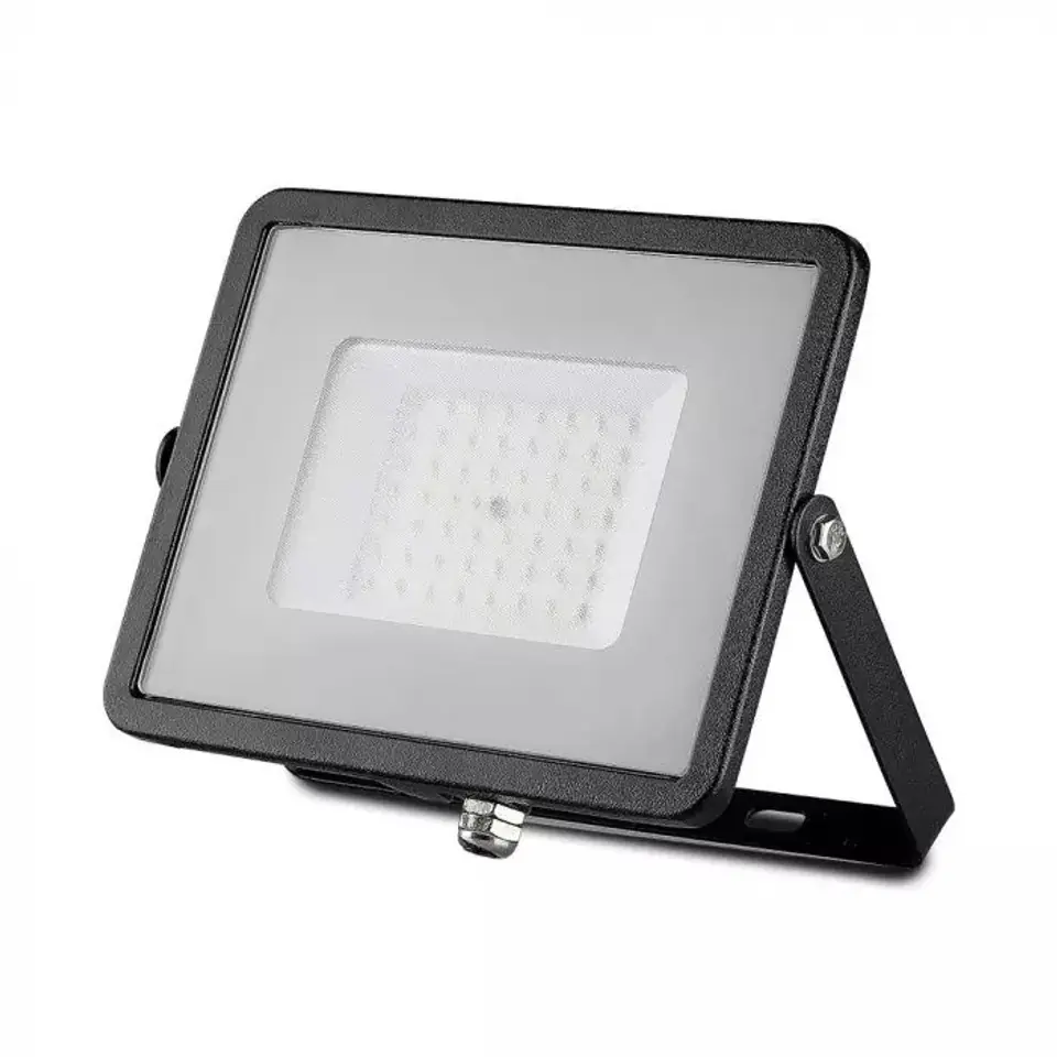 ⁨V-TAC Floodlight LED 50 W 6400k 4000lm Black⁩ at Wasserman.eu