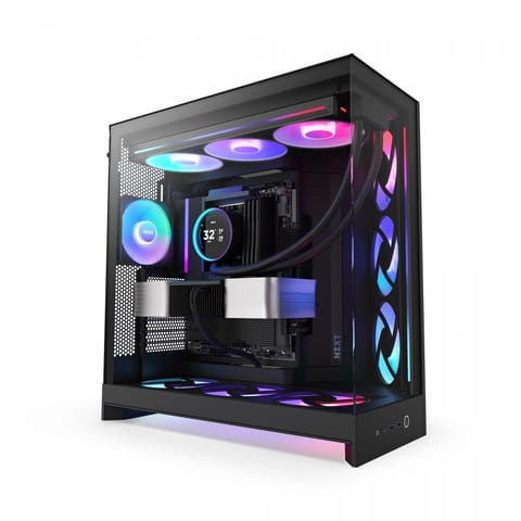 ⁨PC CASE NZXT H9 FLOW RGB (2025) MIDI TOWER⁩ at Wasserman.eu