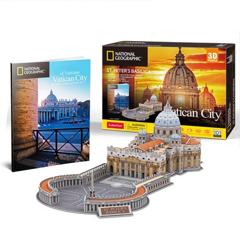 ⁨Puzzle 3D St. Peters Basilica⁩ at Wasserman.eu