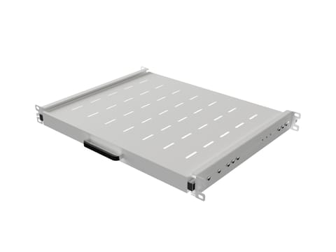 ⁨Sliding shelf for 19 inches rack cabinets 350mm grey⁩ at Wasserman.eu