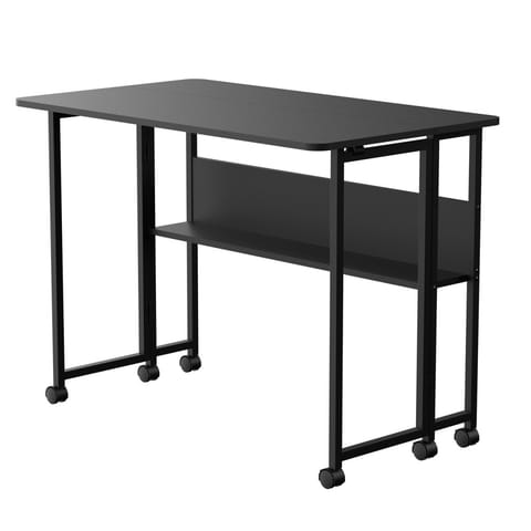 ⁨Maclean folding desk table mblack MC-126 B⁩ at Wasserman.eu