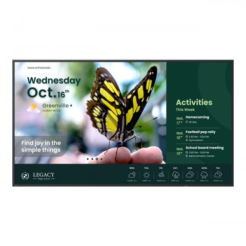 ⁨Large-format monitor 55-inch ST5504 LED 4K/4500:1/ANDROID⁩ at Wasserman.eu