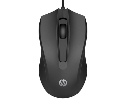 ⁨HP 105 Black Wired Mouse⁩ w sklepie Wasserman.eu