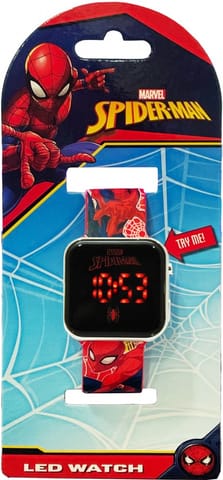 ⁨Wristwatch LED with calendar Spiderman⁩ at Wasserman.eu
