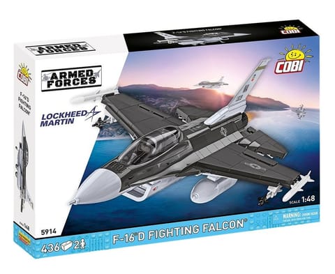 ⁨Blocks F-16D Fighting Falcon 436 pcs⁩ at Wasserman.eu