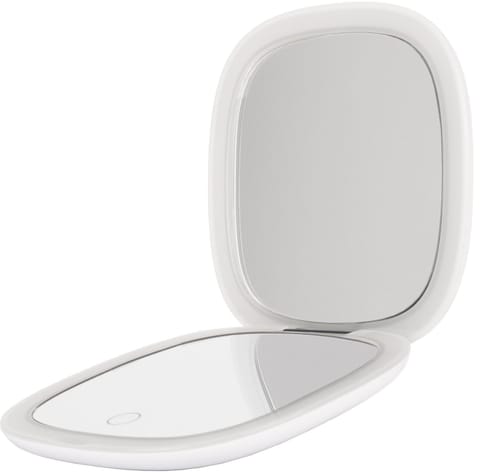 ⁨Lusterko kosmetyczne Humanas HS-PM01 z podświetleniem LED - biały⁩ w sklepie Wasserman.eu