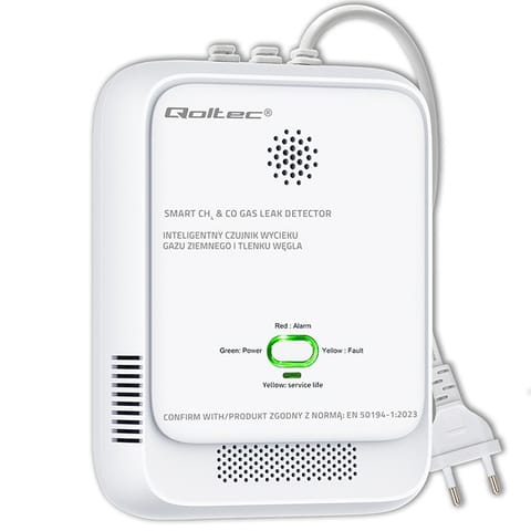⁨Gas leak and carbon monoxide detector LED⁩ at Wasserman.eu