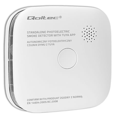 ⁨Smoke detector with battery Tuya WiFi LED⁩ at Wasserman.eu