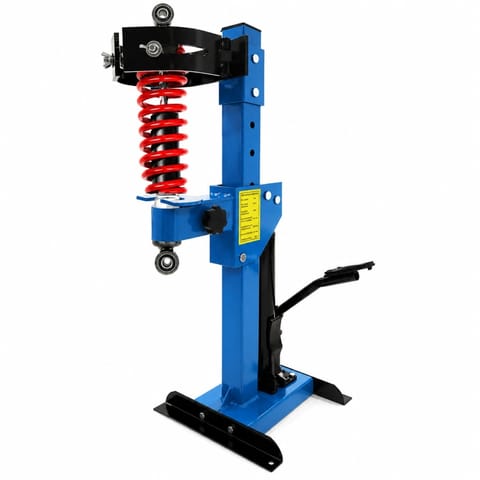 ⁨Hydrauliczny ściągacz sprężyn 2,5T pedał nożny regulacja 70–200 mm⁩ w sklepie Wasserman.eu