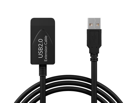 ⁨Przyłącze USB A - A   1,0m WTYK-GNIAZDO z IC zawieszka przedłużacz⁩ w sklepie Wasserman.eu