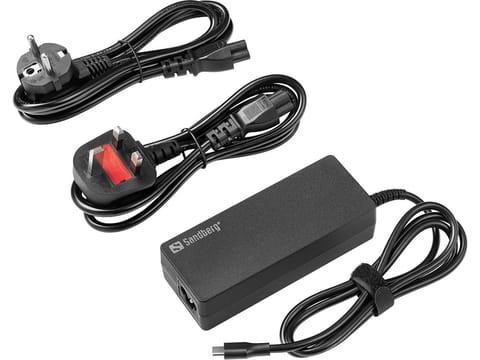 ⁨Sandberg USB-C AC Charger PD100W EU+UK⁩ w sklepie Wasserman.eu